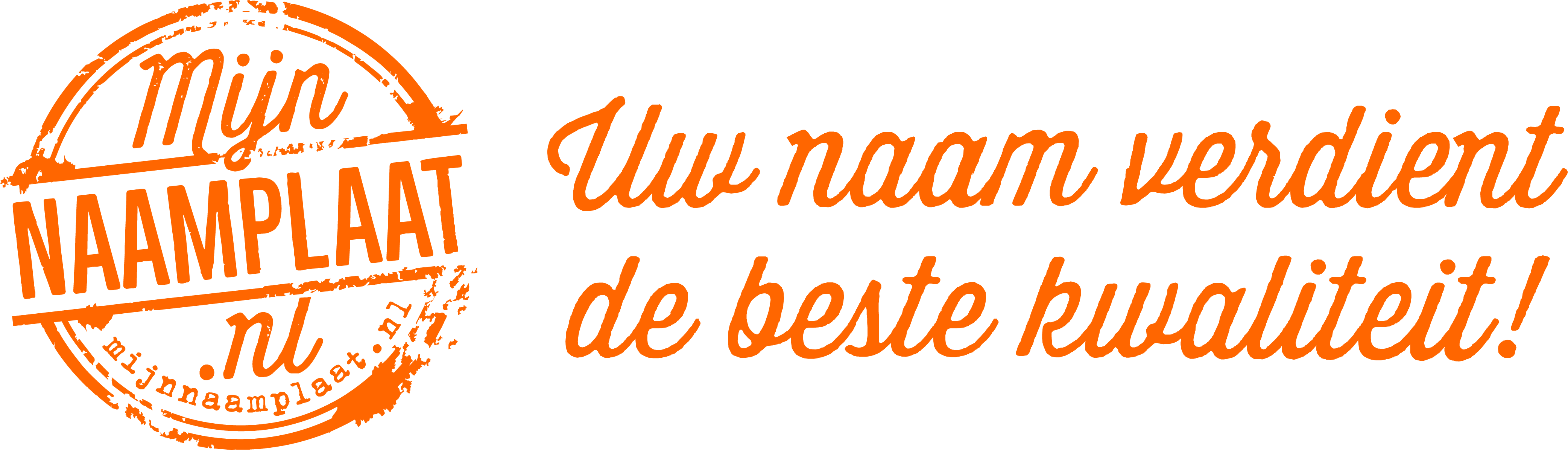 Mijn Naamplaat Logo